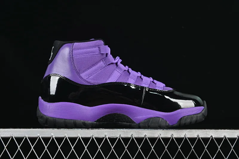 All categories Air Jordan Jordan series basketball shoes Air Jordan 11 Air Jordan 11 Retro AJ11 Joe 11 black and purple CT8012-500